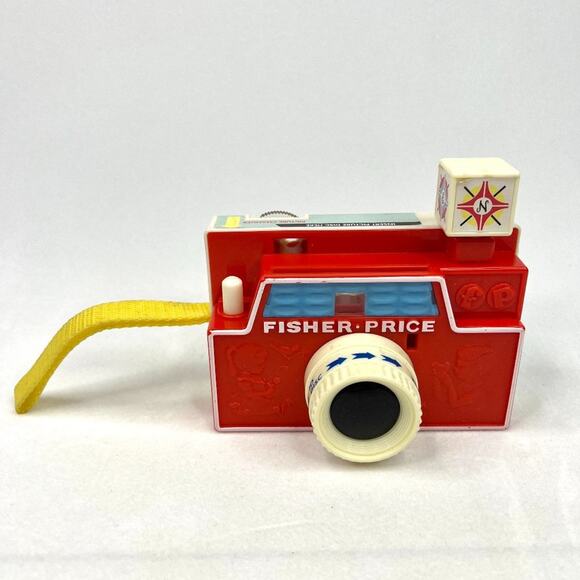 Fisher Price Changeable Picture Disc Camera Reproduction Toy 2011 - Picture 1 of 8